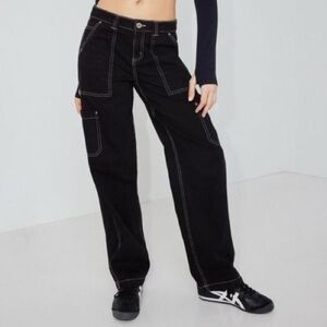 Garage | Dani Carpenter Pant Black & White